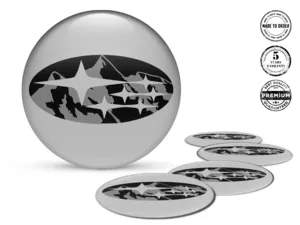 Subaru Aufkleber Dome Stil Individuelle Rennsportembleme
